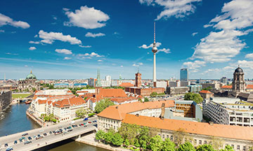 Vista del Castello di Neuschwanstein, in Germania